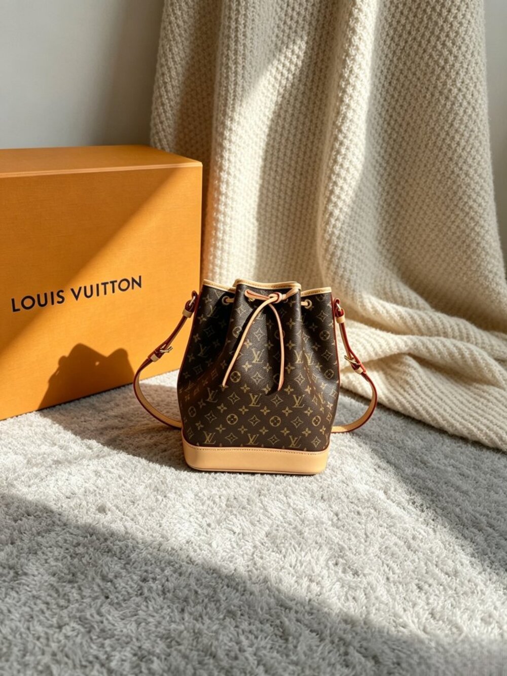 LOUIS VUITTON NéoNoé Monogram Canvas Bucket Bag